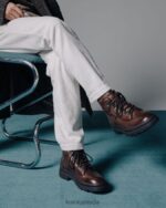 KOIO Brixen Men 660XH0100 Mocha Shoes - Image 2