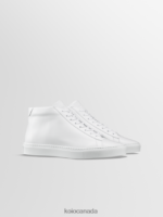 KOIO Capri Mid Men 660XH066 Triple White Shoes - Image 2