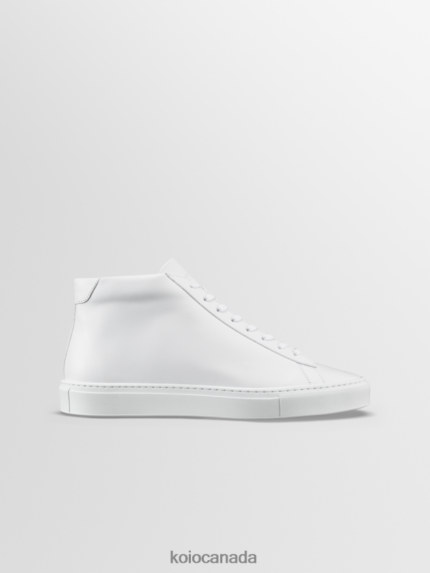 KOIO Capri Mid Men 660XH066 Triple White Shoes