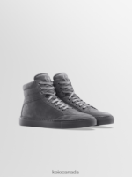 KOIO Primo Men 660XH075 Charcoal Shoes - Image 2