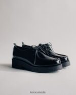 KOIO Siena Women 660XH0218 Glossed Black Shoes - Image 2
