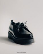 KOIO Siena Women 660XH0218 Glossed Black Shoes - Image 3